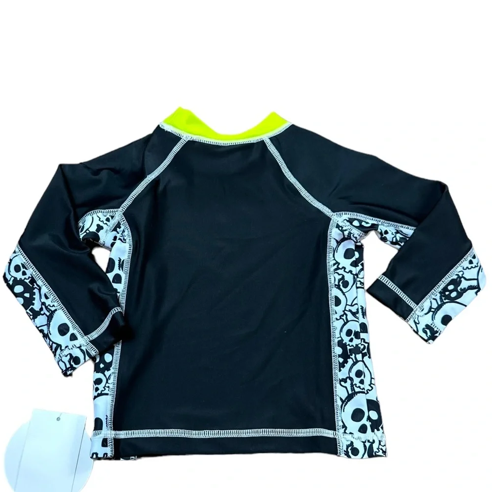 KOALA KIDS: NWT  Boy’s Cross-bone Swim Rashguard -Size 9-12 Months